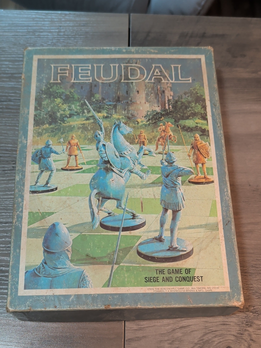 Vintage 1967 Feudal Strategy Board Game